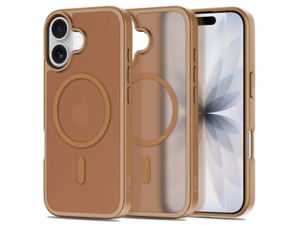 Pouzdro Tech-Protect BasicMag MagSafe pro iPhone 17 – matná hnědá