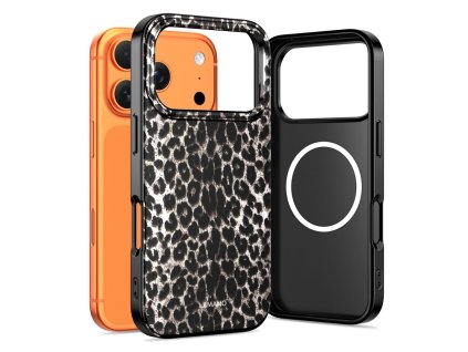 Pouzdro Tech-Protect Lamano MagSafe pro iPhone 17 Pro – Leopard