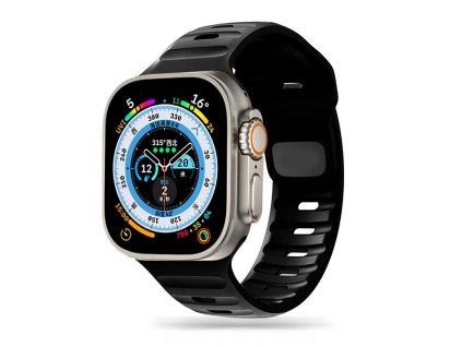 Řemínek Tech-Protect IconBand Line pro Apple Watch 8 / 9 / 10 / 11 / SE / Ultra (44 / 45 / 46 / 49 mm) – černý