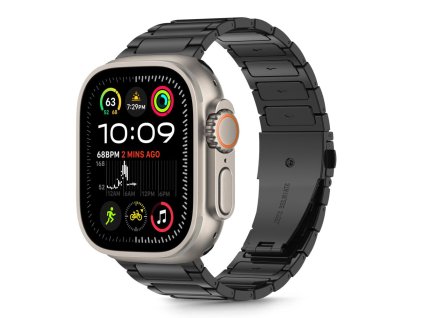 Řemínek Tech-Protect Stainless Classic pro Apple Watch 8 / 9 / 10 / 11 / SE / Ultra (44 / 45 / 46 / 49 mm) – černý