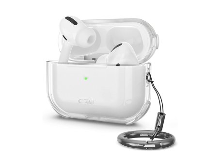 Ochranné pouzdro Tech-Protect Bounce pro Apple AirPods Pro 3 – průhledné