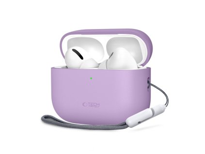 Silikonové pouzdro Tech-Protect pro Apple AirPods Pro 3 – Lavender