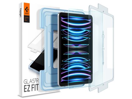 SPIGEN Glas.tR EZ FIT Ochranné sklo 2.5D FULL-COVER 0.3mm pro iPad Air 10,9" (2020/22)/Pro 11" (2018/20/21)
