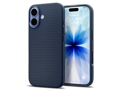 Pouzdro Spigen Liquid Air pro iPhone 17 – Navy Blue