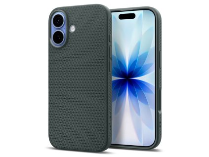 Pouzdro Spigen Liquid Air pro iPhone 17 – Abyss Green