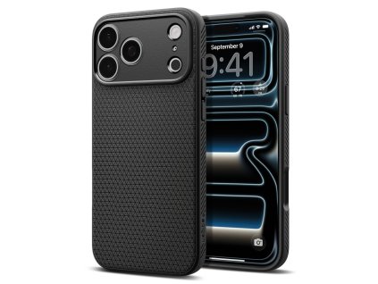 Pouzdro Spigen Liquid Air pro iPhone 17 Pro Max – Matte Black