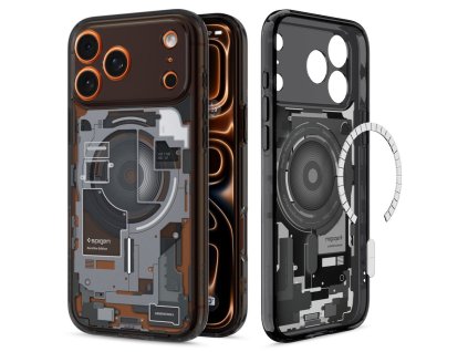 Pouzdro Spigen Ultra Hybrid Mag MagSafe pro iPhone 17 Pro – Zero One Black