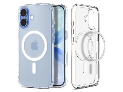 Pouzdro Spigen Ultra Hybrid Mag MagSafe pro iPhone 17 – Frost White