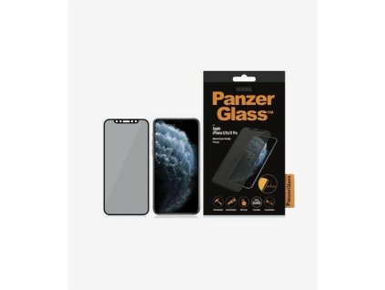 PANZERGLASS Ochranné sklo 3D FULL-COVER 0.4mm pro iPhone X/XS/11 Pro, Privacy