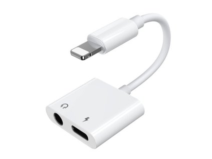 1460 joyroom ben series s y104 redukce 2v1 z lightning na jack 3 5 lightning bila