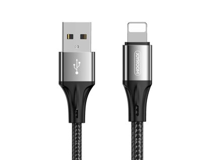 1493 joyroom s 1530n1 premiovy odolny datovy a nabijeci kabel usb lightning 12w 1 5m cerny