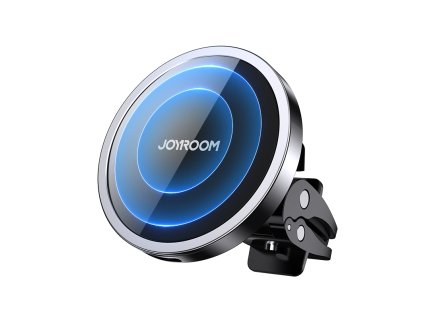 JOYROOM JR-ZS240 Magnetický (MagSafe) držák telefonu s bezdrátovým nabíjením 15W, černý