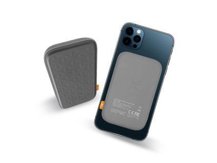 2150 xtorm fs400u fuel series magneticka magsafe bezdratova powerbanka 5 000mah s vykonem 7 5w seda