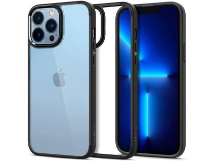 SPIGEN Ultra Hybrid Odolný kryt pro iPhone 13 Pro, černá/čirá