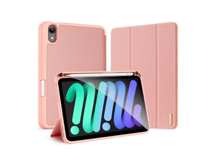 DUX DUCIS Domo Super odolný obal pro iPad Mini 8,3" (6. gen.) s krytem pro Pencil , růžový