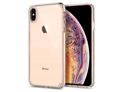 2297 spigen ultra hybrid odolny kryt pro iphone xs max transparentni