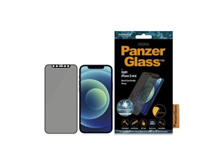233 panzerglass ochranne sklo 2 5d full cover 0 4mm pro iphone 12 mini privacy antibacterial