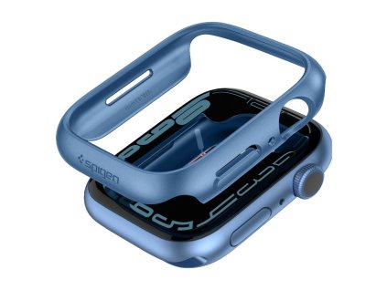 2336 spigen thin fit ochranny kryt pro apple watch 7 8 45mm modry