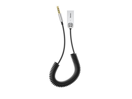 2345 baseus caba01 01 bezdratovy bluetooth 5 0 usb aux prijimac receiver cerny