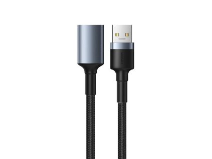 2369 baseus cadklf b0g cafule prodluzovaci datovy a nabijeci kabel usb3 0 samec samice 1m cerny