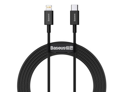 2375 baseus catlys c01 datovy a nabijeci kabel usb c lightning s podporou pd 20w 2m cerny