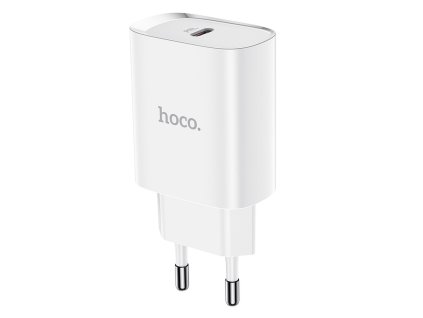 2585 hoco n14 chytra nabijecka usb c pd a vykonem 20w bila