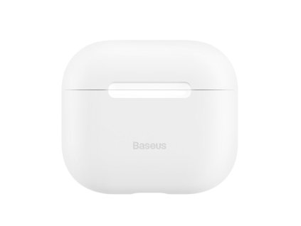 2606 baseus wiappod cbz02 ultra tenky silikonovy kryt pro apple airpods 3 2021 bily