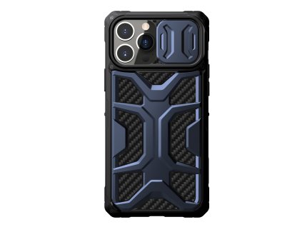 NILLKIN Adventurer Case Ultra odolný kryt s krytkou kamery pro iPhone 13 Pro, černo-modrý