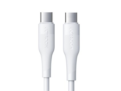 3359 joyroom s 02530m3 datovy a nabijeci kabel usb c usb c pd az 60w 0 25m bily
