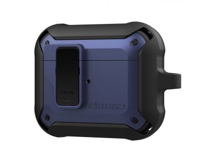 3686 nillkin bounce ultra odolny kryt pro airpods pro 1 2 modro cerny