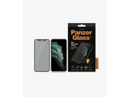 PANZERGLASS Ochranné sklo 3D FULL-COVER 0.4mm pro iPhone XS Max/11 Pro Max, Privacy