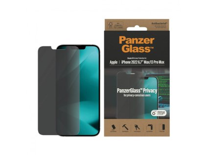 3722 panzerglass ochranne sklo 2 5d standard 0 4mm pro iphone 13 pro max 14 plus antibacterial privacy