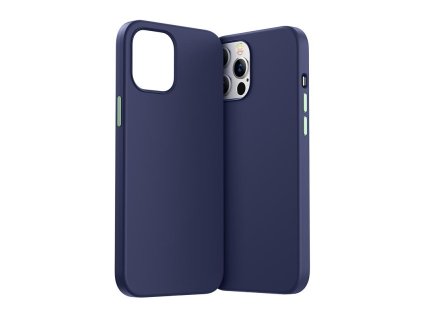 3845 joyroom color series jr bp799 silikonovy kryt pro iphone 12 12 pro modry