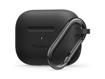 416 spigen silicone fit silikonovy kryt pro apple airpods pro 1 2 cerny