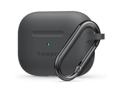 419 spigen silicone fit silikonovy kryt pro apple airpods pro 1 2 uhlove cerny