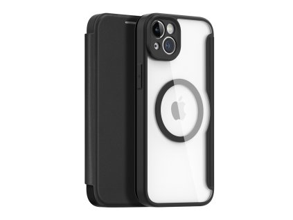 DUX DUCIS Skin X Pro Flipový MagSafe kryt pro iPhone 14 Plus, černý