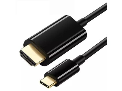 4367 microconnect redukcni kabel usb c 3 1 hdmi 2 0 s podporou 4k 60hz 1m cerny