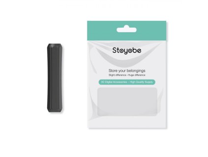 4484 stoyobe ap one silikonovy grip drzak pro apple pencil 1 2 huawei m pencil cerny