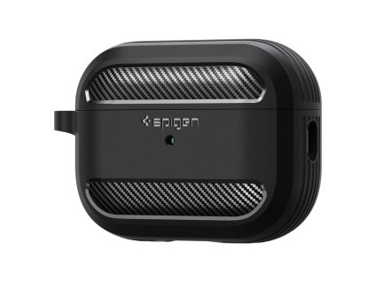 4502 spigen rugged armor odolny kryt pro apple airpods pro 1 2 cerny