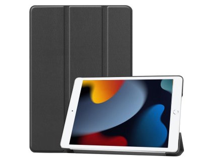 4517 ag premium tri fold leather obal pro ipad 10 2 7 8 9 gen s tvrdymi zady cerny