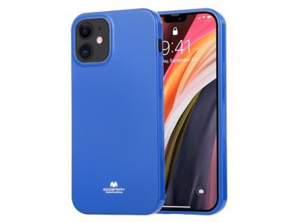 464 mercury pearl jelly case silikonovy kryt pro iphone 12 12 pro modra perlet