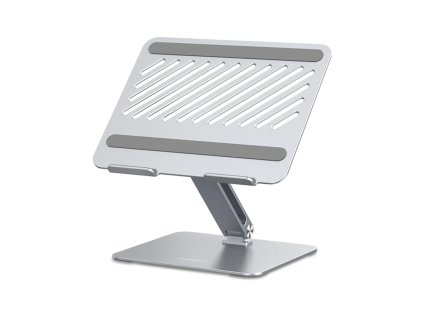 UGREEN LP339 Výškově stavitelný stojánek pro MacBook/laptop 13-17", hliníkový, stříbrný