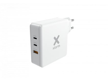 4760 xtorm xat140 volt ii gan nabijecka 3v1 usb 2x usb c pd s vykonem 140w bila
