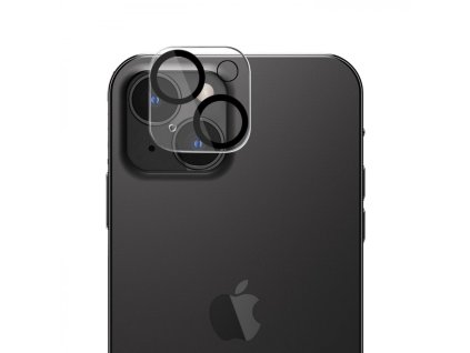 4961 estuff titan shield ochranne sklo zadni kamery 2 5d full cover 0 33mm pro iphone 14 14 plus cire