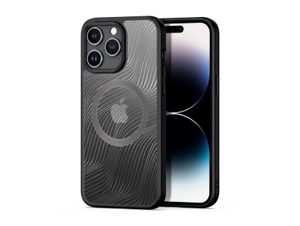 DUX DUCIS Aimo Mag Odolný MagSafe kryt pro iPhone 15 Pro Max, černý