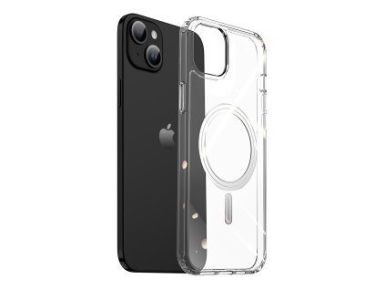 DUX DUCIS Clin Series Odolný kryt kompatibilní s MagSafe pro iPhone 15 Plus, čirý