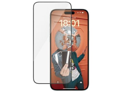 5201 panzerglass ochranne sklo 2 5d full cover 0 4mm pro iphone 15 plus montazni ramecek