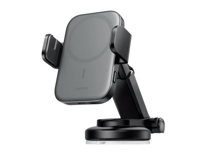 5435 joyroom jr zs295 magsafe drzak na pristrojovou desku nebo sklo s automatickym zaviranim 15w nabijeni cerny