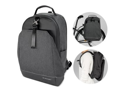 Batoh na nosič kola Wozinsky 2v1 30l černý (WBB33BK)