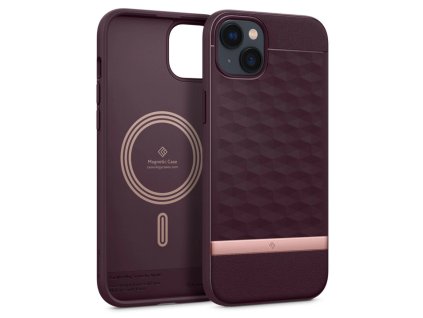 Kryt Caseology Parallax Mag MagSafe pro iPhone 14 Plus - vínový